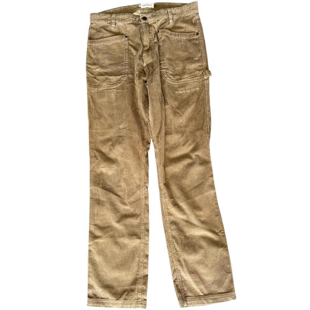 Honor The Gift Beige Corduroy Utility Pants - Size 34